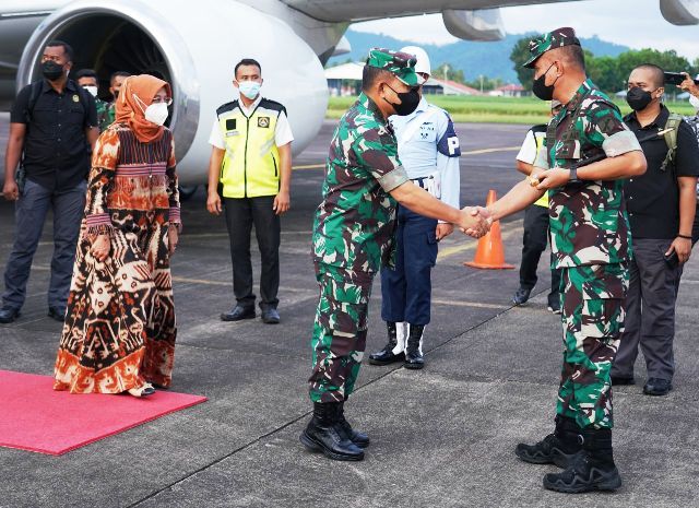 Kasad Jenderal TNI Dudung Kungker di Sulawesi Utara