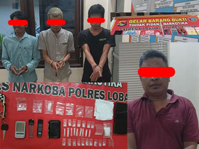 Dua Kelompok Pengedar Narkoba Diringkus Polisi