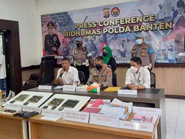 Polda Banten Bongkar Kecurangan SPBU Gorda