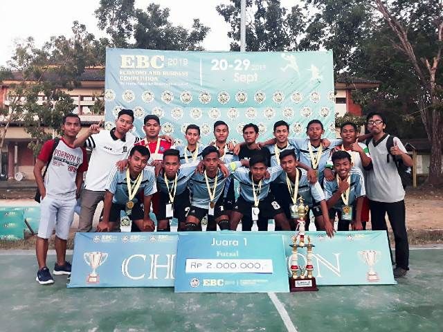 SMA Negeri 1 Ketapang Juara Futsal EBC 2019