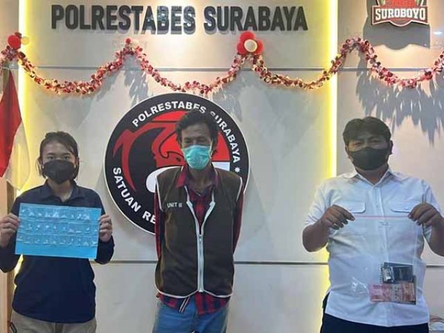 Pengecer Sabu Sidoarjo Ditangkap Polisi Surabaya