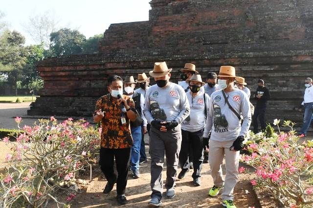 Danrem Kota Mojokerto Susuri Situs Cagar Budaya