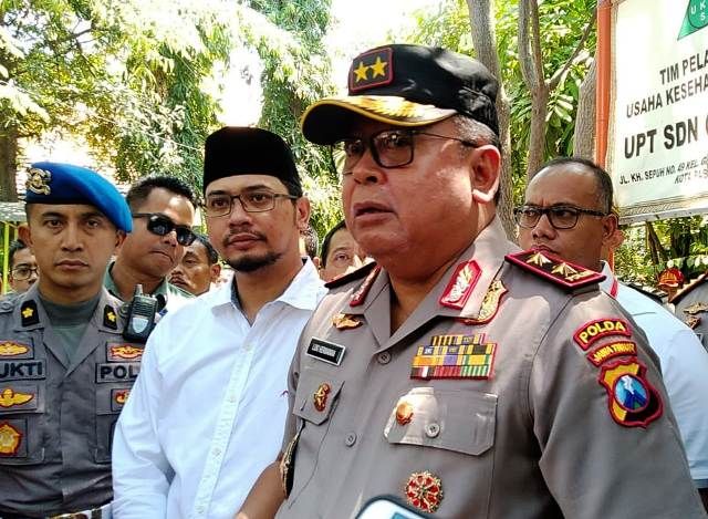 Polda Jatim Tahan 2 Tersangka SDN Gentong