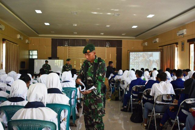 Kostrad Ngawi Diserbu 400 Pelajar