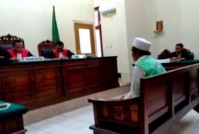 Hakim Tetap Hukum Nofriantono 5 Tahun Penjara