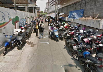 Parkir Liar Kaliasin Pompa Terancam Ditertibkan