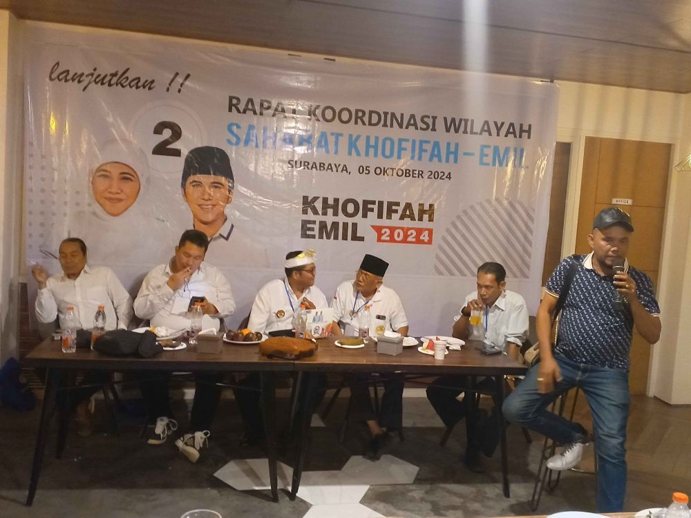 Sahabat Khofifah - Emil Sosialisasi Kotak Kosong Pilkada Surabaya 2024