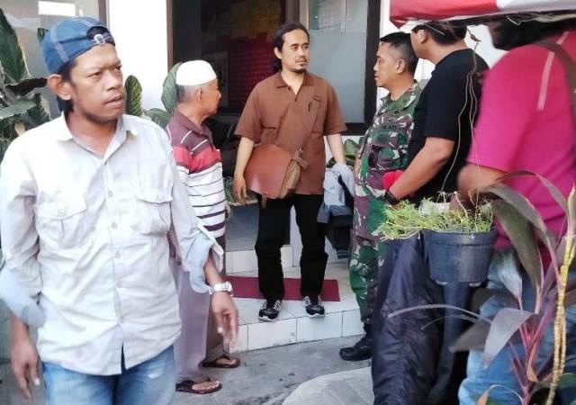 Alam dan Agus saat assesment di BNNP Jatim, Kamis (6/9/2018) pagi.